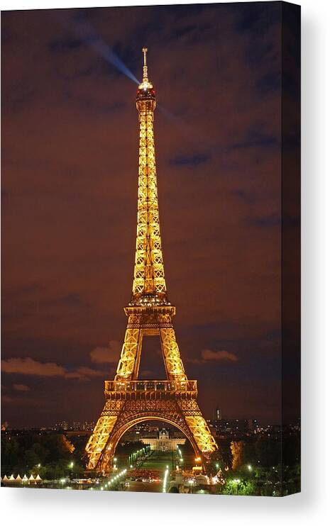 The Watchtower Canvas Print featuring the photograph The Watchtower by George Buxbaum