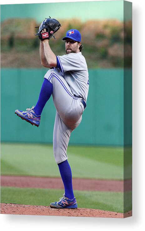 Professional Sport Canvas Print featuring the photograph Toronto Blue Jays V Pittsburgh Pirates by Justin K. Aller