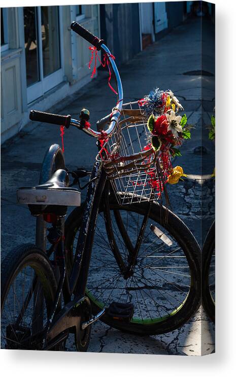 Basket Canvas Print featuring the photograph Transportation Personality by Ed Gleichman