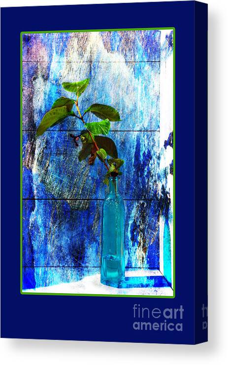  Canvas Print featuring the photograph True Blue by Randi Grace Nilsberg
