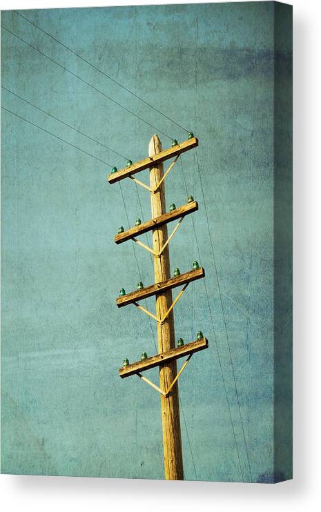 Color Canvas Print featuring the photograph Utilitarian by Melanie Alexandra Price