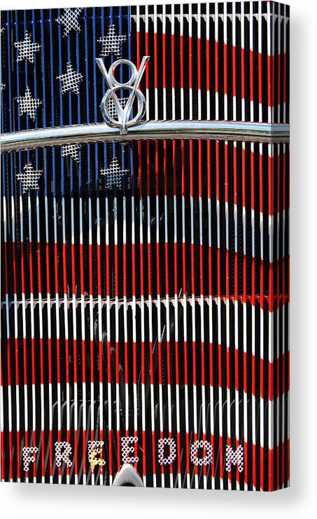 V8 Canvas Print featuring the photograph V8 Freedom by Jani Freimann