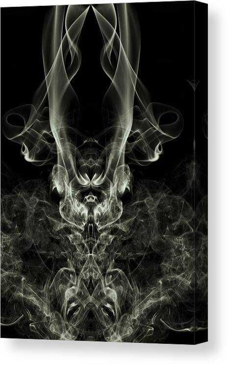 Smoke Canvas Print featuring the photograph Viking by Mike Farslow