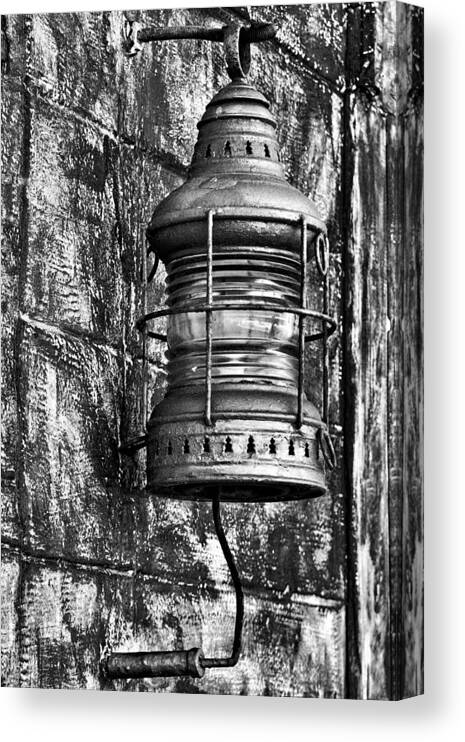 Tarpon Springs Canvas Print featuring the photograph Wall Lantern by Bill Barber