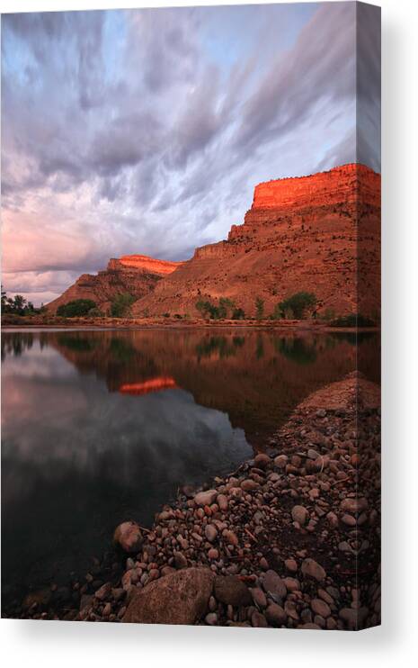 Grand Junction Canvas Print featuring the photograph Western Colorado by Ronda Kimbrow