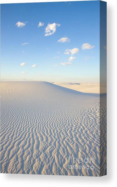 00559171 Canvas Print featuring the photograph White Gypsum Dune by Yva Momatiuk John Eastcott