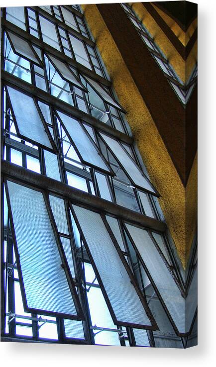 Windows Canvas Print featuring the photograph Windows by Phyllis Taylor