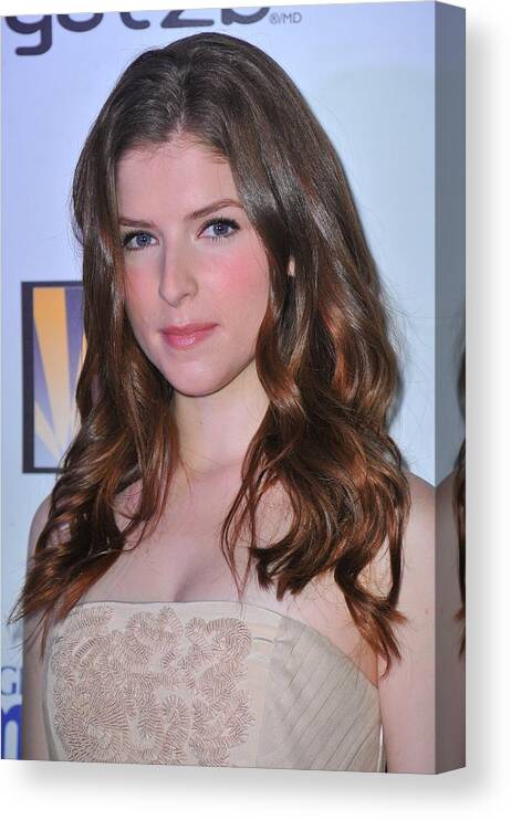 Anna Kendrick Canvas Print featuring the photograph Anna Kendrick At Arrivals For 2011 #1 by Everett
