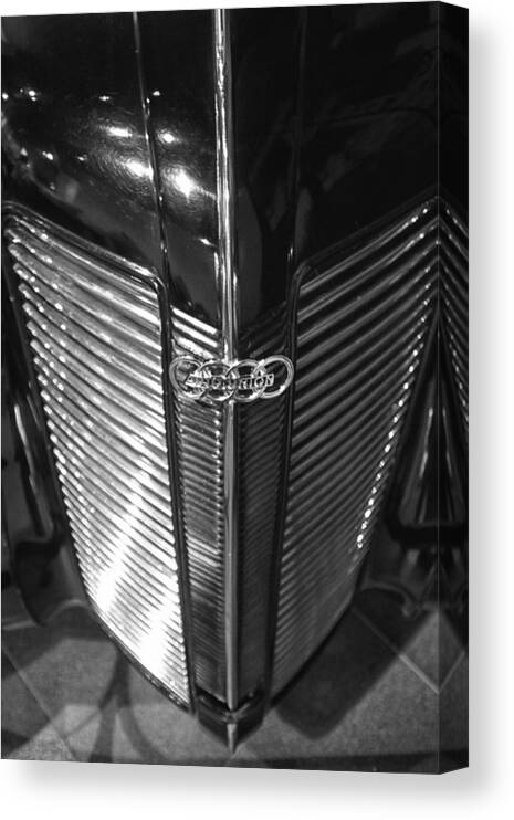 Auto Union Canvas Print featuring the photograph Auto Union Grill #1 by Lauri Novak