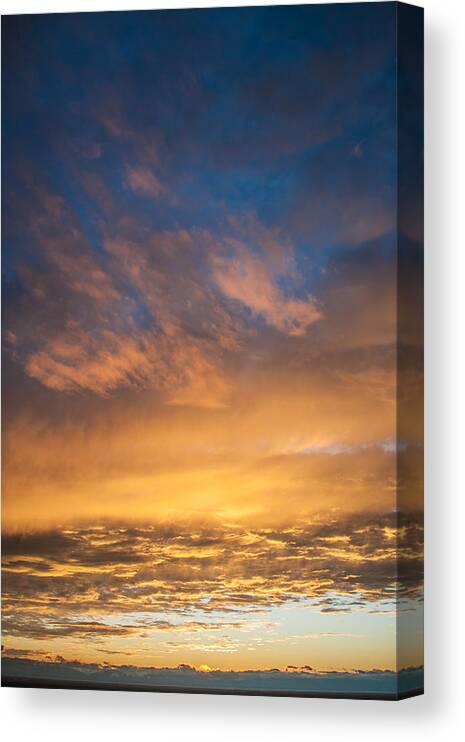 Ralf Canvas Print featuring the photograph New Mexican Sunset #1 by Ralf Kaiser