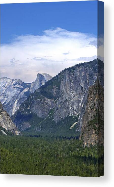 Yosemite Canvas Print featuring the photograph Yosemite #1 by Daniel Knighton