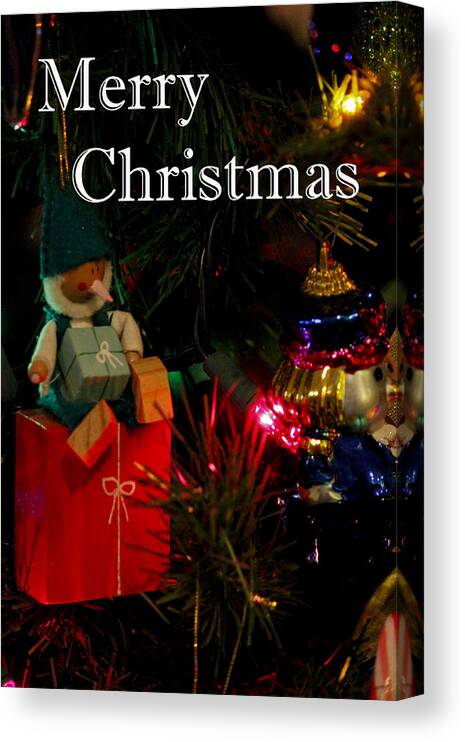 Merry Christmas Canvas Print featuring the photograph Merry Christmas #3 by Ivete Basso Photography