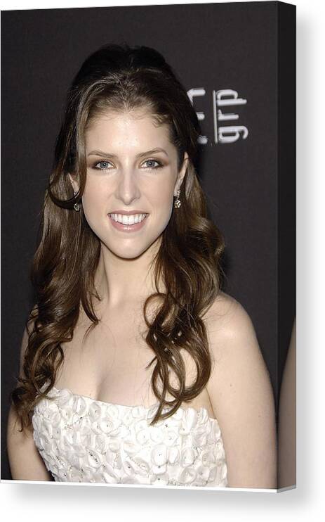 Anna Kendrick Canvas Print featuring the photograph Anna Kendrick At Arrivals For 12th by Everett