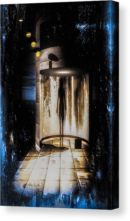 Apparition Canvas Print featuring the painting Apparition by Bob Orsillo