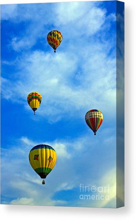 Blue Canvas Print featuring the photograph Blue Sky by Brenda Giasson