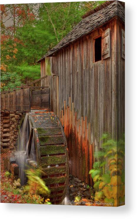 2010 Canvas Print featuring the photograph Cable Mill II by Charles Warren