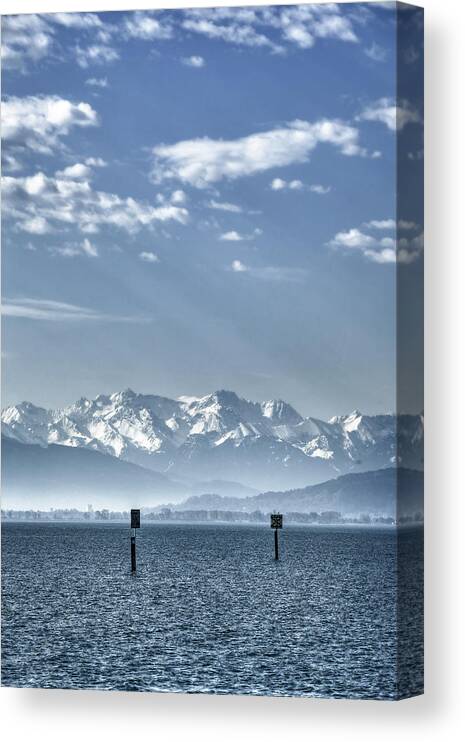 Lake Canvas Print featuring the photograph Cold Lake by Joana Kruse