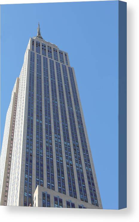 Empire State Building Canvas Print featuring the photograph Empire State Building by David Grant