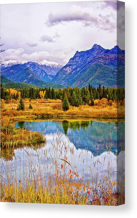Afternoon Canvas Print featuring the photograph First Snow by Albert Seger