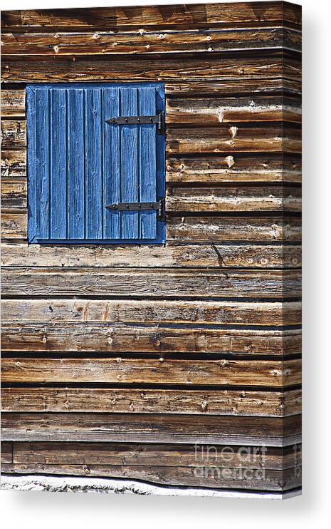 Window Canvas Print featuring the photograph Home - Sweet Home by Heiko Koehrer-Wagner