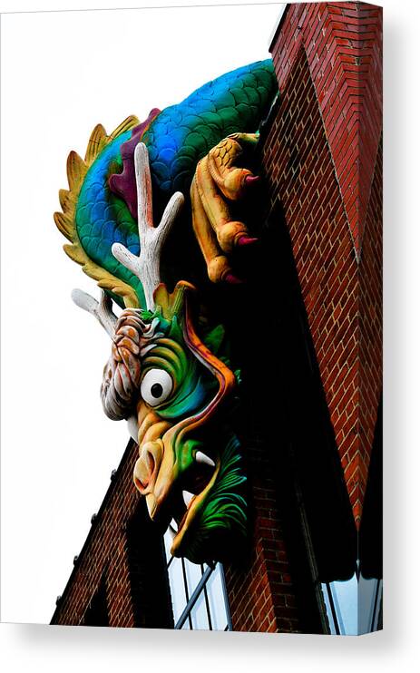Invasion Canvas Print featuring the photograph Invasion by Mike Martin