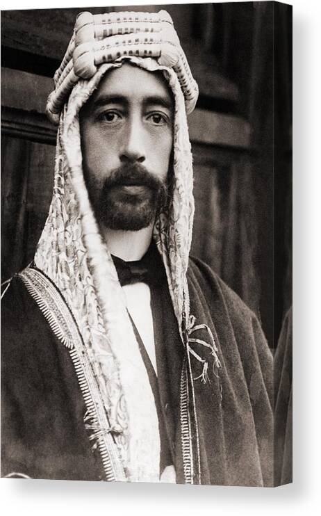 History Canvas Print featuring the photograph King Faisal Faysal Of Iraq 188533 by Everett
