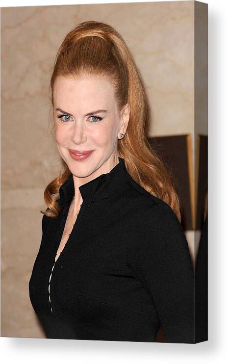 Nicole Kidman Canvas Print featuring the photograph Nicole Kidman At In-store Appearance by Everett