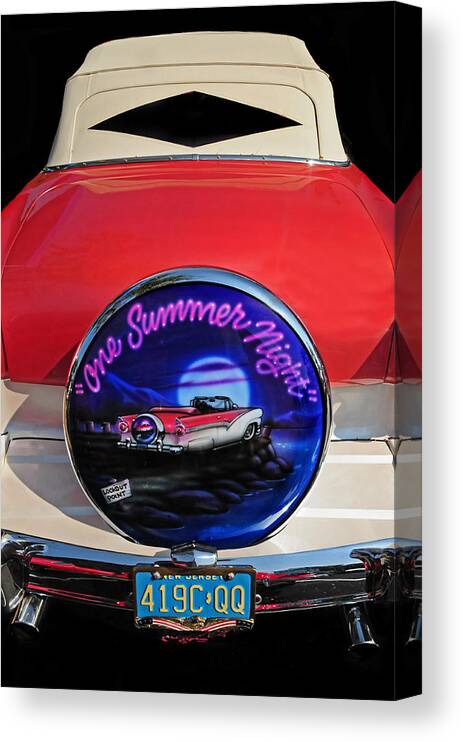 Ford Canvas Print featuring the photograph One Summer Night by Dave Mills