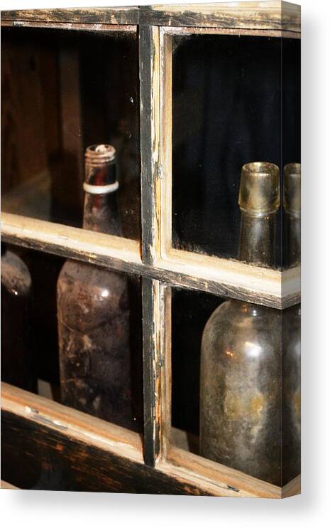 Window Canvas Print featuring the photograph Shoulder The Pane by Diane montana Jansson