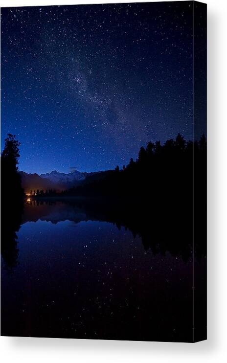 Stars Canvas Print featuring the photograph Stars by Ng Hock How