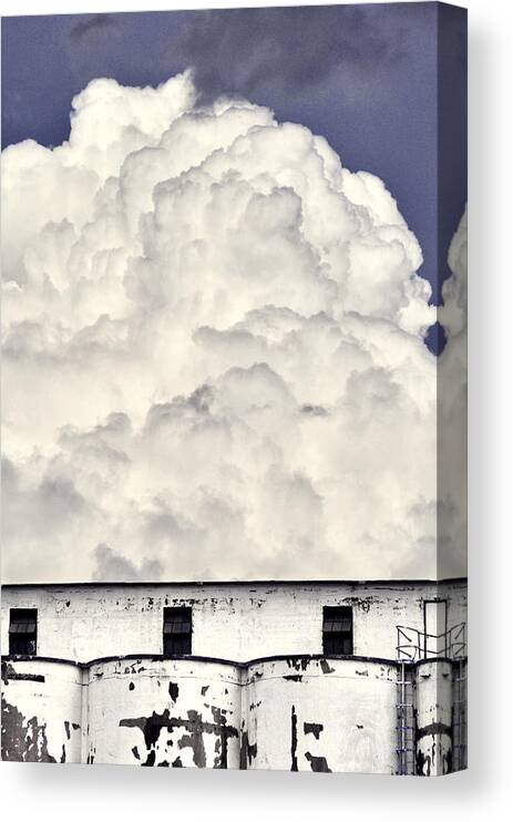 Thunder Head Canvas Print featuring the photograph Towering by Brian Duram