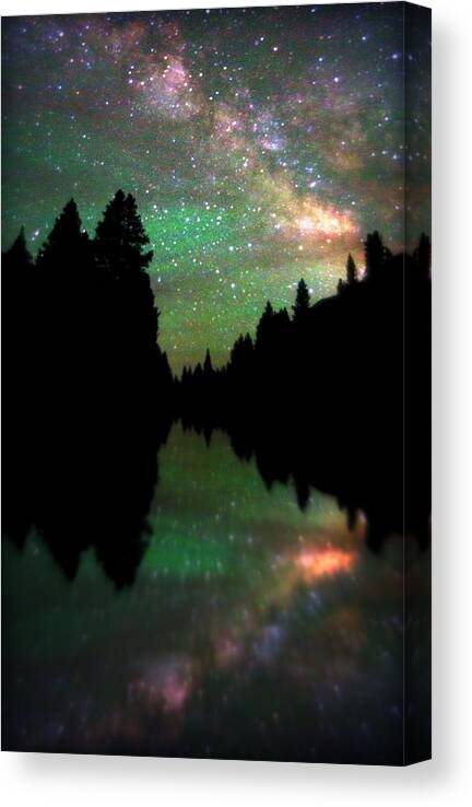 Crested Butte Canvas Print featuring the photograph Starry Dreamscape by Matt Helm