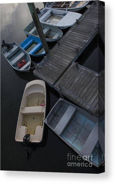 Dories Canvas Print featuring the photograph Dories #1 by Timothy Johnson