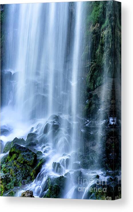 Falling Spring Falls Canvas Print featuring the photograph Falling Spring Falls #1 by Thomas R Fletcher