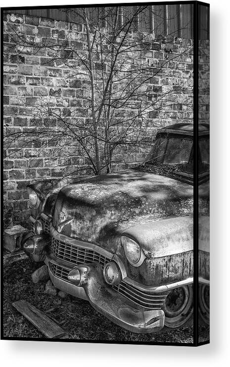 Old Cadillac Canvas Print featuring the photograph Old Cadillac #1 by Matthew Pace