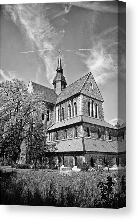 Germany Canvas Print featuring the photograph Riddagshausen abbey #1 by Benjamin Matthijs