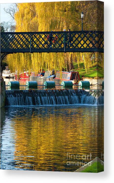 River Canvas Print featuring the photograph River Cam #1 by Andrew Michael