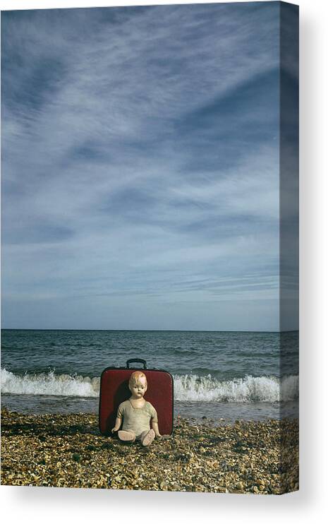 Doll Canvas Print featuring the photograph Waiting #15 by Joana Kruse