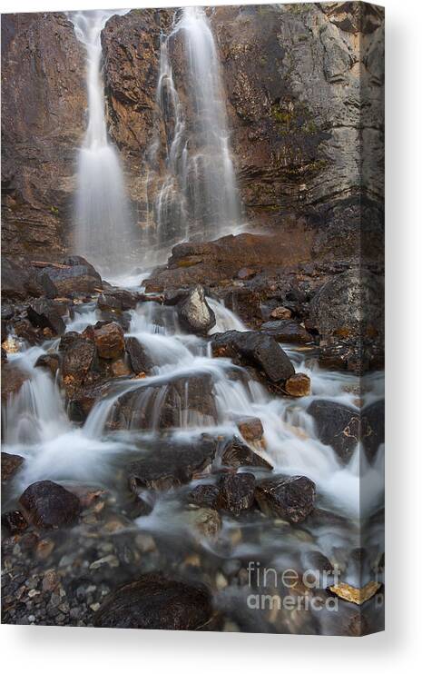 Tangle Creek Falls Canvas Print featuring the photograph 151124p044 by Arterra Picture Library