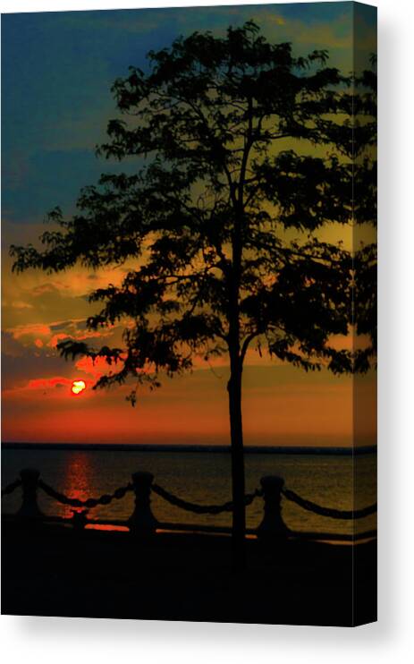 Cleveland Canvas Print featuring the photograph Colors #2 by Stewart Helberg