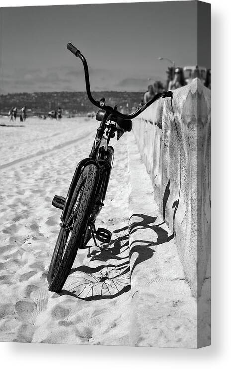 Beach Canvas Print featuring the photograph Fat Tire #1 by Peter Tellone