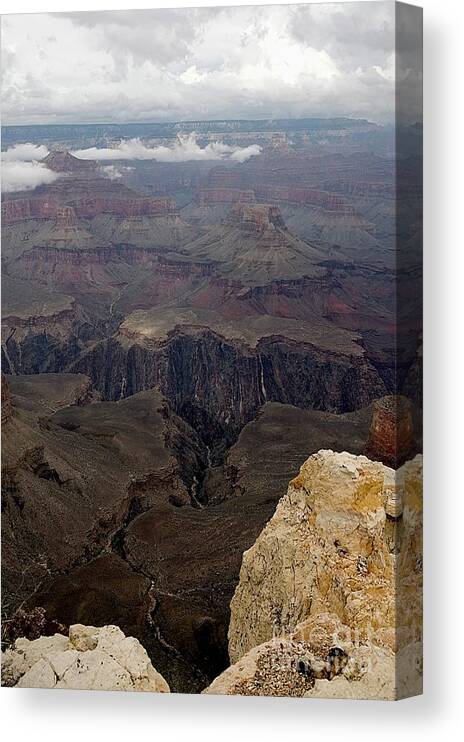 Grand Canyon National Park Photo Canvas Print featuring the photograph Grand Canyon National Park by Bob Pardue