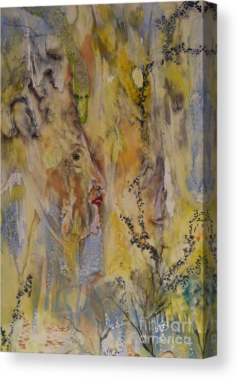 Spiritual Canvas Print featuring the painting Journey of the Soul by Heather Hennick