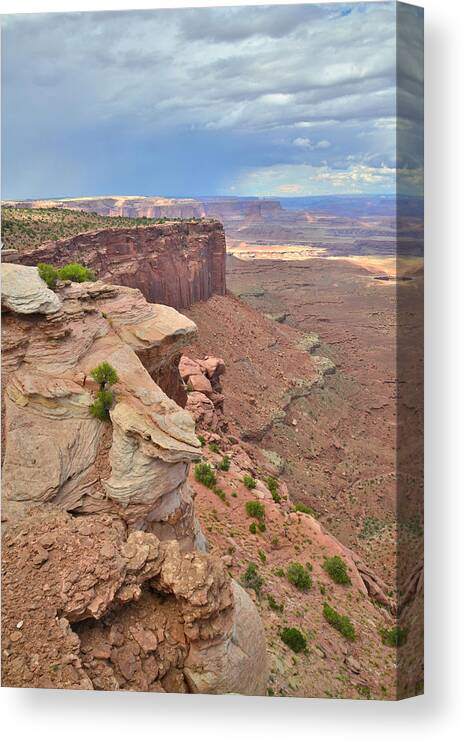 Canyonlands National Park Canvas Print featuring the photograph Canyonlands #20 by Ray Mathis