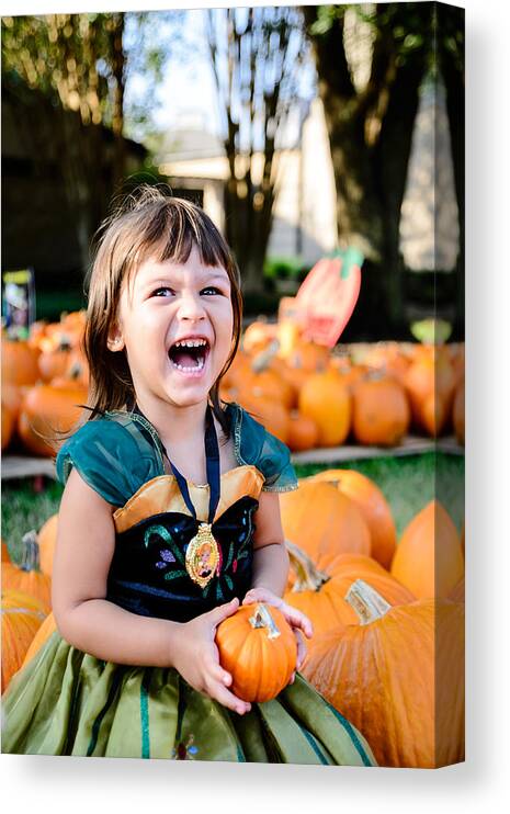 Child Canvas Print featuring the photograph 6954-2 by Teresa Blanton