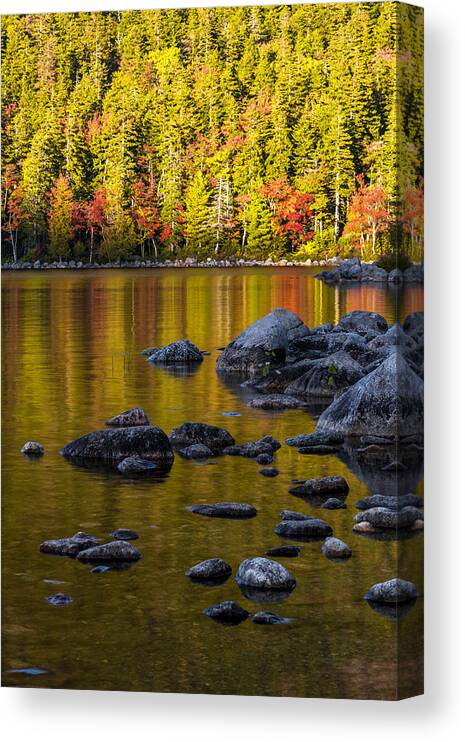 Acadian Glow Canvas Print featuring the photograph Acadian Glow by Chad Dutson