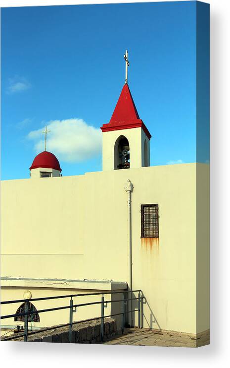 Acre Canvas Print featuring the photograph Acre Church by Munir Alawi
