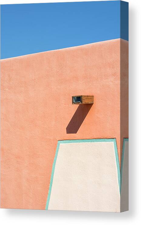 Adobe Canvas Print featuring the photograph Adobe Colors by Mitch Spence
