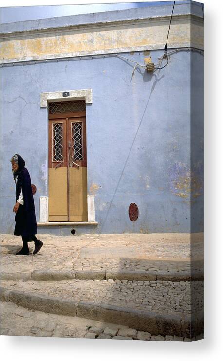 Algarve Canvas Print featuring the photograph Algarve II by Flavia Westerwelle