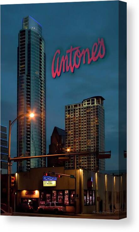 Antone’s Canvas Print featuring the photograph Antone's Austin by Micah Offman